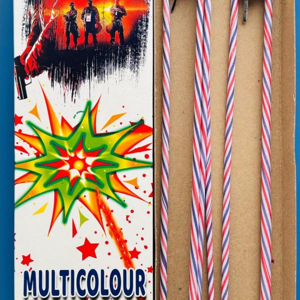 Multicolor rocket