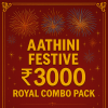 Rs. 3000 ROYAL COMBO PACK (60 items)
